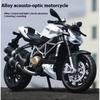 1/12 Scale Ducati Streetfighter S Muscle Alloy Motorcycle Diecast Model Sound & Light Desktop Collection Decorative Gift Boys