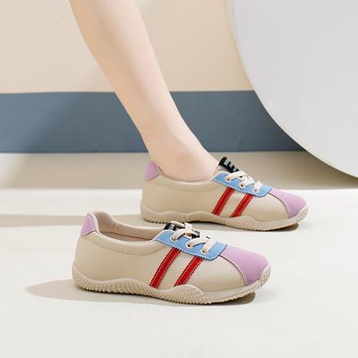 White Shoes for Students Women Trendy Summer New Platform Height Increasing Breathable Casual Shoes Street Shot