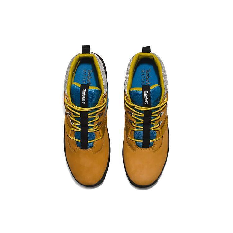 Timberland Euro Hiker TimberDry Bequeme Rutschfeste Mid-Calf Outdoor-Stiefel Herrenstiefel Braun Blau A2AGS231