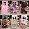 Case For Realme GT 5 Pro Casing Luxury Butterfly Flower Clear Soft TPU Silicone Back Cover For Realme GT5 Pro GT5Pro Phone Cases