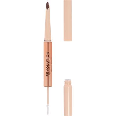 Lápis de Sobrancelha Fluffy Brow Duo Castanho Médio 1ml