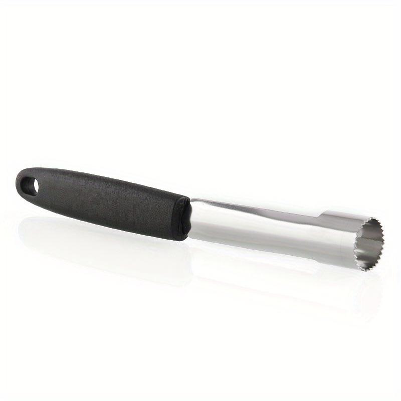 Easy-to-Use Stainless Steel Fruit and Vegetable Corer, 1 Pc Kitchen Tool for Apples, Pears, and More Produce Tasks