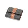 Canvas With Leather Wallet Regular Women's Charcoal Black/Tawny 10D572BZ9-04LU