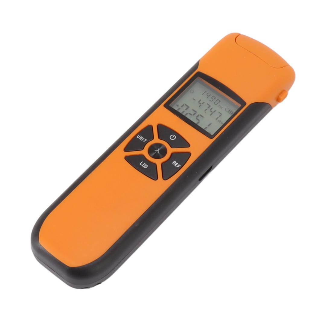 Mini Optical Power Meter High Accuracy Rechargeable Portable Fiber Optic Tester for Industry