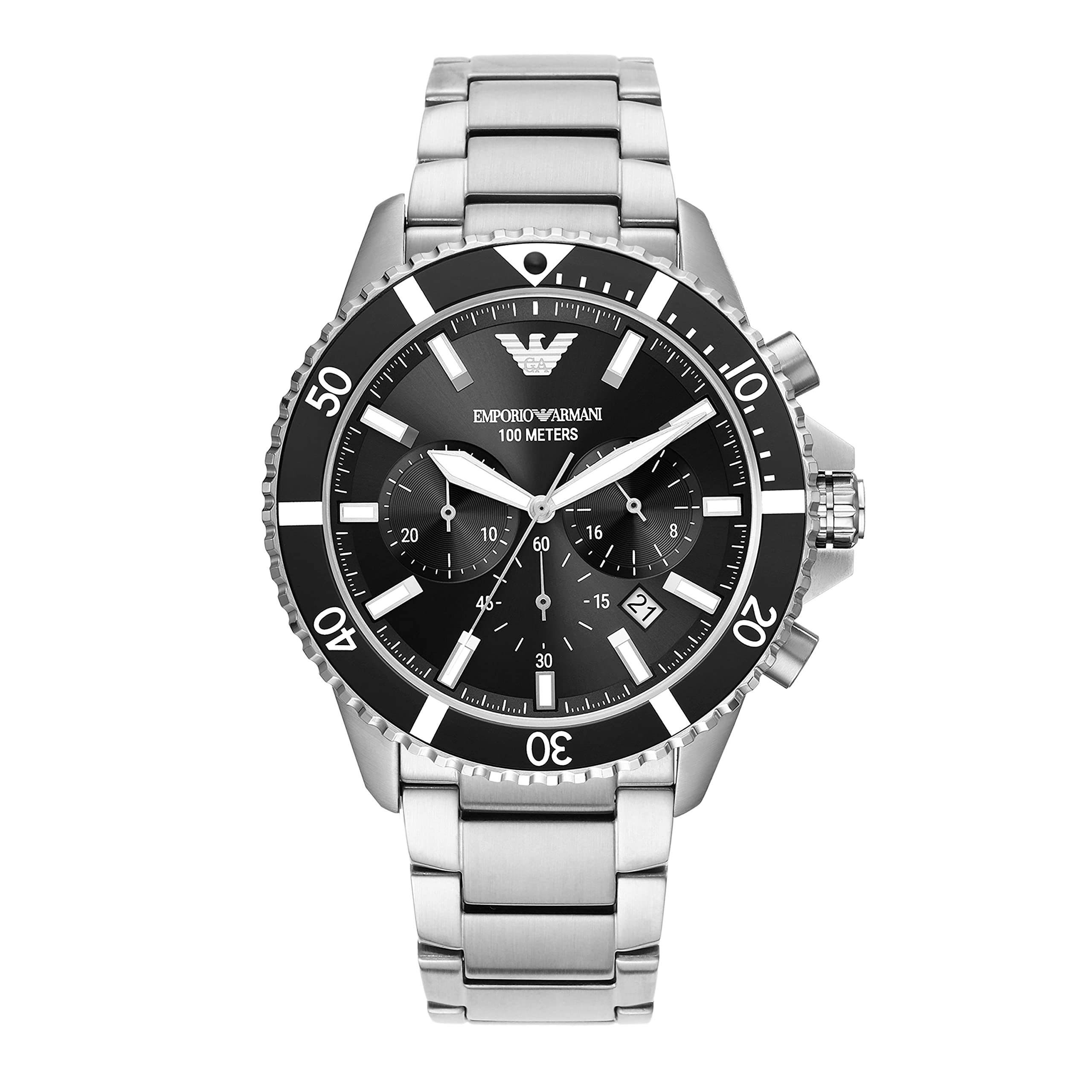 

Emporio Armani WORLD EXPLORER AR11360 Серебряные часы Мужские