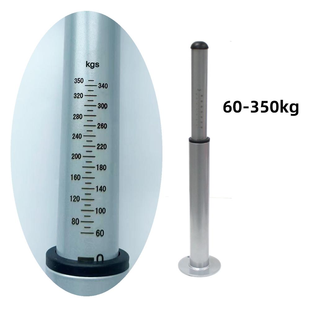 Caravan Calibrated Nose Weight Gauge 60-350kg Trailer Tow Ball Weight Scalese RV Camper Boat Accessory silver(60-350kg)