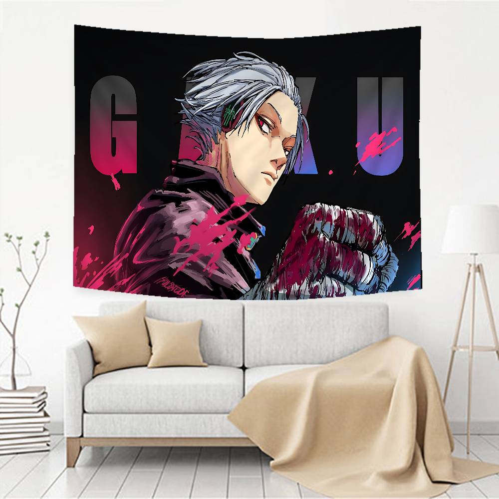 1pc Japanese Anime SsAKAMOTO DdAYS Cartoon Tapestry Wall Hanging Decoration Household Home Decor