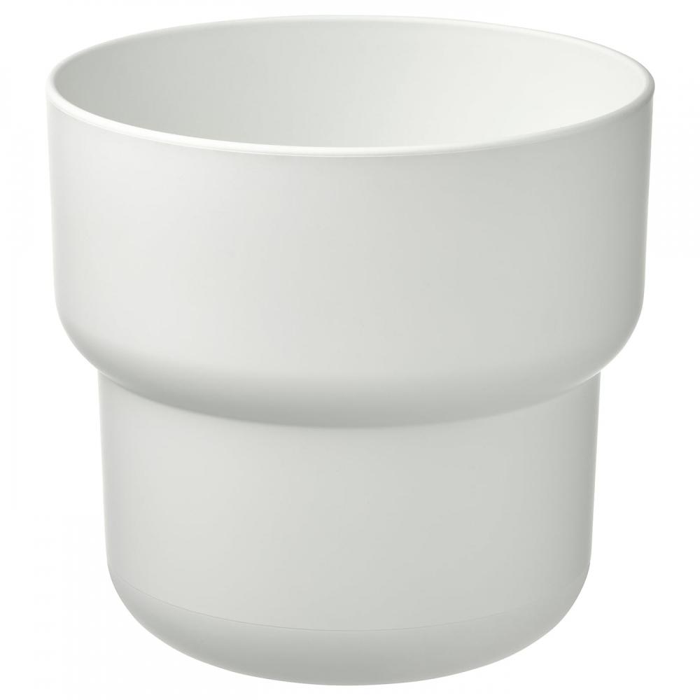

IKEA F РЕНЛИГ Горшок для сада белый 19 см