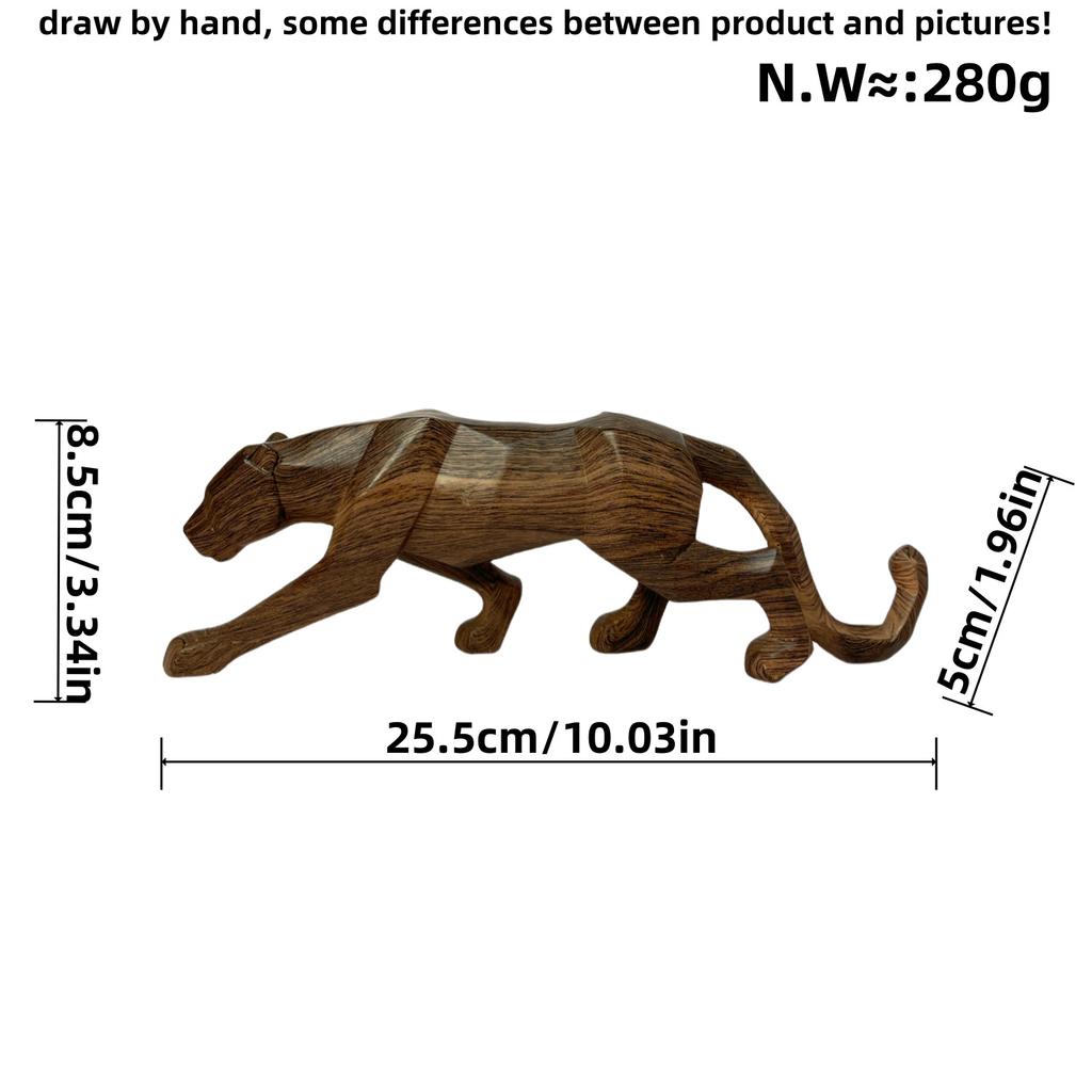 Modern Simple Little Leopard Ornament Living Room Entrance Resin Craft Home Decoration Creative Living Room Desktop Decoration