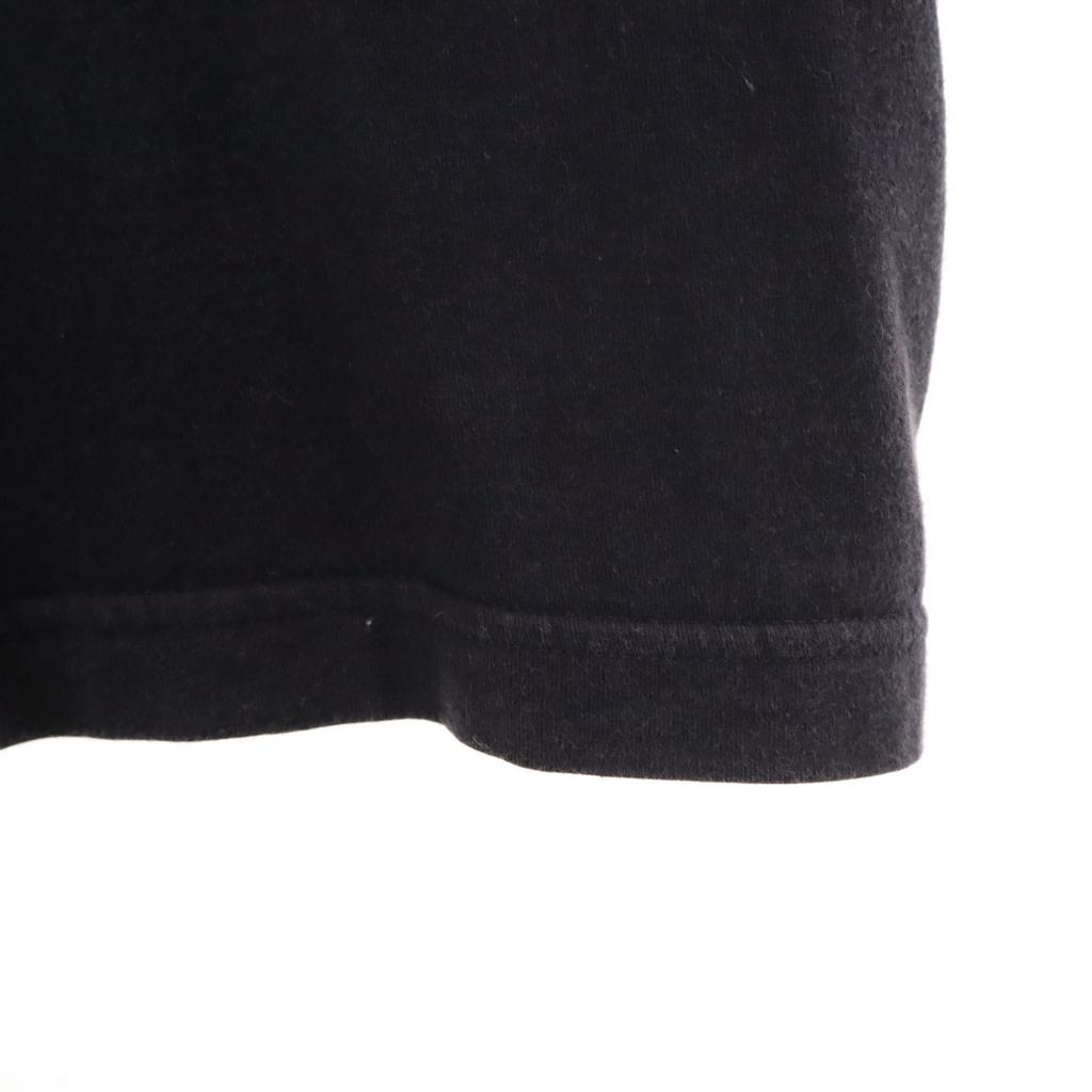 Armani Jeans Made In Italy Short Sleeve V Neck T-shirt L Charcoal Navy Men's Used