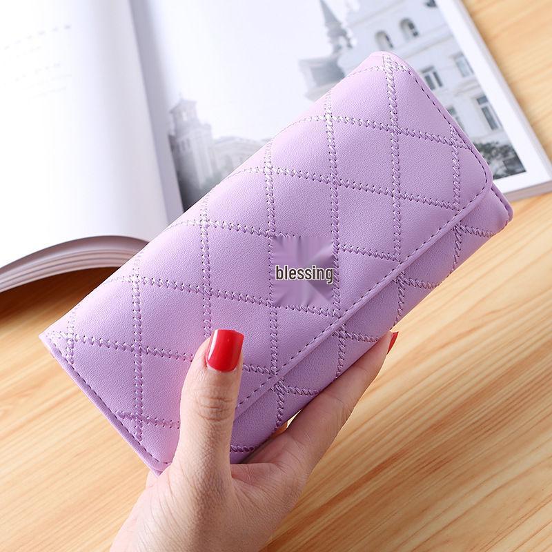 Dámská módní velkokapacitní peněženka psaníčko a mincovník s držákem na karty