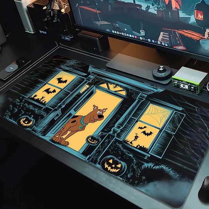 Scooby‑Doo2 Print Cushion Non-slip Laptop Tablet Big Mousepad XXL Mat Mini PC Playmat With Lock edge