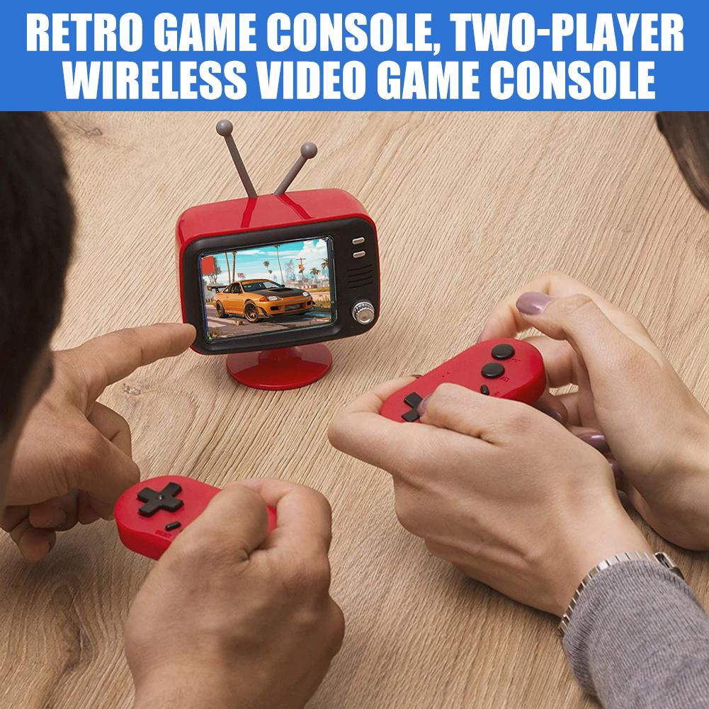 Retro Game Console Classic Mini Television Game Console Built-in 300 Games 8-Bit Game Console With Controllers For Adults Kids