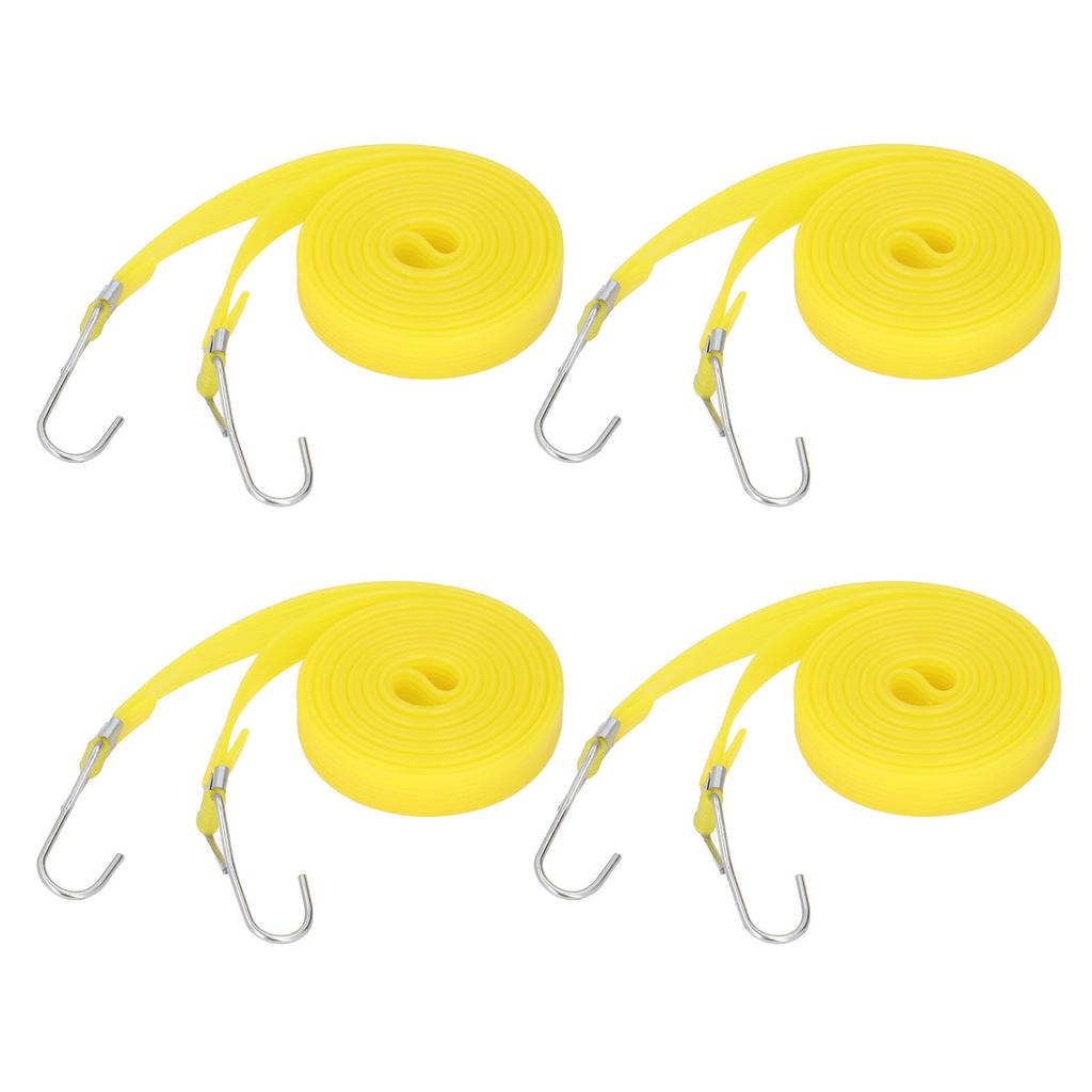 10PCS Outdoor Bungee Cord PEP 2cm Width Heavy Duty Bungee Strap Tie Down Rope for Transport 2.5m   8.2ft