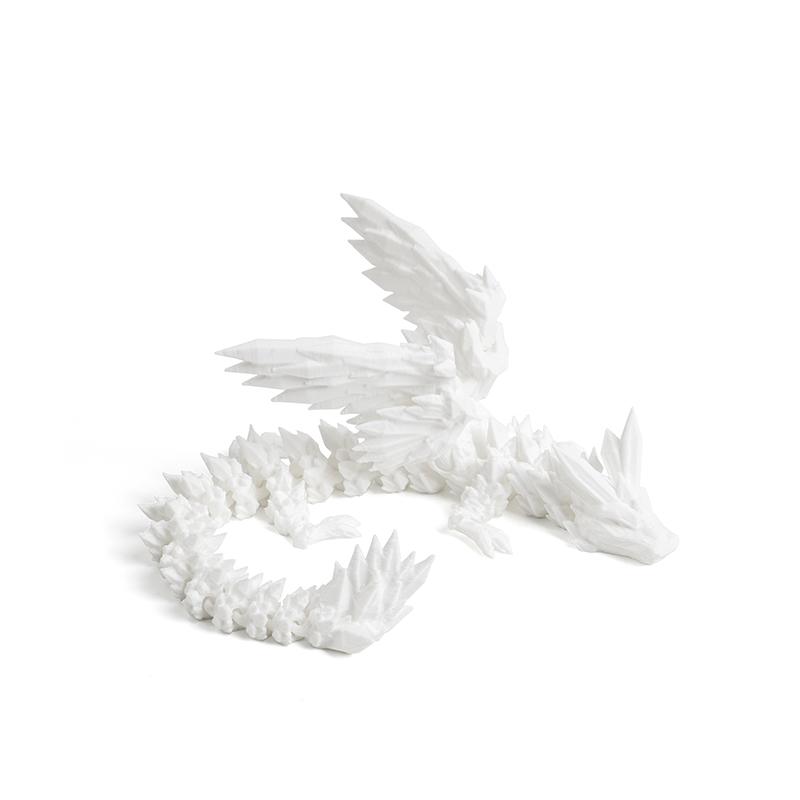 3D Printed Dragon with Wings Gradient Dragon Movable Wing Dragons Interaction Creative Kid Gift Toys for Home Office Ornaments