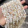 Natural Shell Beads Irregular Shape Smooth Beads Loose Spacer Bead For Jewelry Making Diy Earrings Necklace Accessory Findings