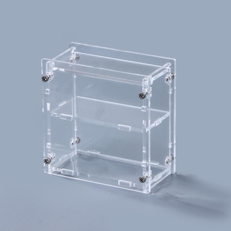 1 Set Acrylic Dust-Proof Showcase & Storage Organizer Box 1/64 Diecast Model Car Display Case With Cover For Minigt Tomica