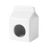 Summer Ceramic Hamster Hideout, Milk Carton Shaped Small Animals House, Gerbil Mice Guinea Pig Dwarf Hamster Habitat Cave