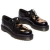 Dr Martens Zeffir 3i Leather Oxford Shoes Unisex Black Beige Buttero Hair On 31916779
