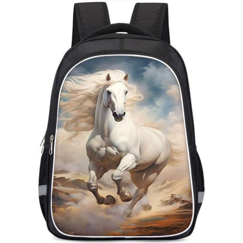 Large Capacity Lightweight Oxford Cloth Kids Backpack For School Unisex