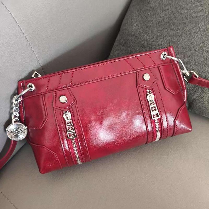 Francouzská Crossbody taška přes rameno Všestranná dámská polštářová taška Boston Velká kapacita Taška s hroty z vrbového proutí