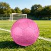 1pc Pink Leopard Size 5 Soccer Ball Professional Match Training Football Indoor &Outdoor Sports Ball Lightweight Durable M6562