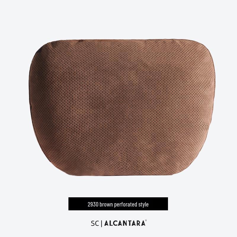 Alcantara Breathable Car Neck Pillow for Mercedes-Maybach S-Class Headrests