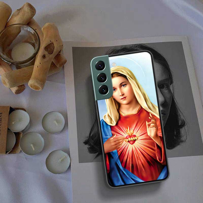 

Чехол для телефона Virgin De Guadalupe Virgen Mary для Samsung A02 A03 A03S A04 A04S Galaxy A55 A35 A25 A15 S10 Lite A9 A8 A7 A6 Plus A9 Samsung A35 5G