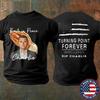 Charlie Kirk Shirt, Turning Point Forever 1993-2025 RIP CHARLIE! Patriot T-Shirt
