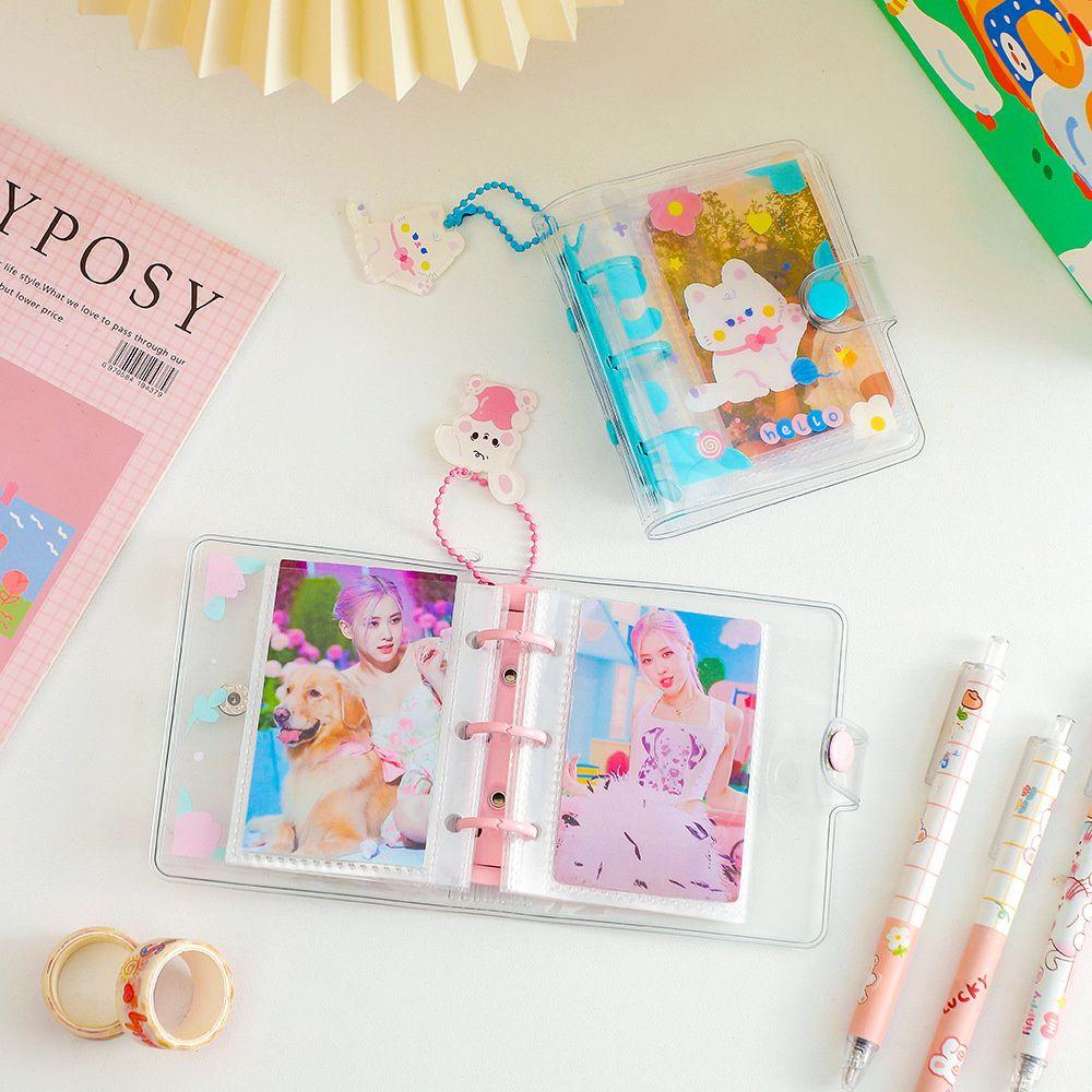 Planner 3 Hole Hand Book Mini Photo Album Loose Leaf Notebook Binder Ring Notebook Binder Notebook