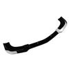 Para Mercedes Benz Clase E W207 C207 Coupé 2009-2012 Labio Divisor Spoiler Delantero Negro Mate Brillante Aspecto Fibra de Carbono