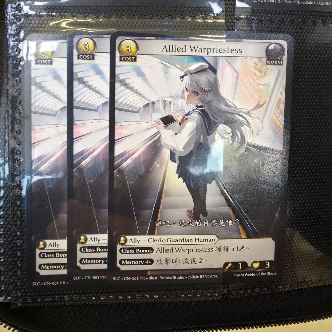 Allied Warpriestess PR 3 pieces