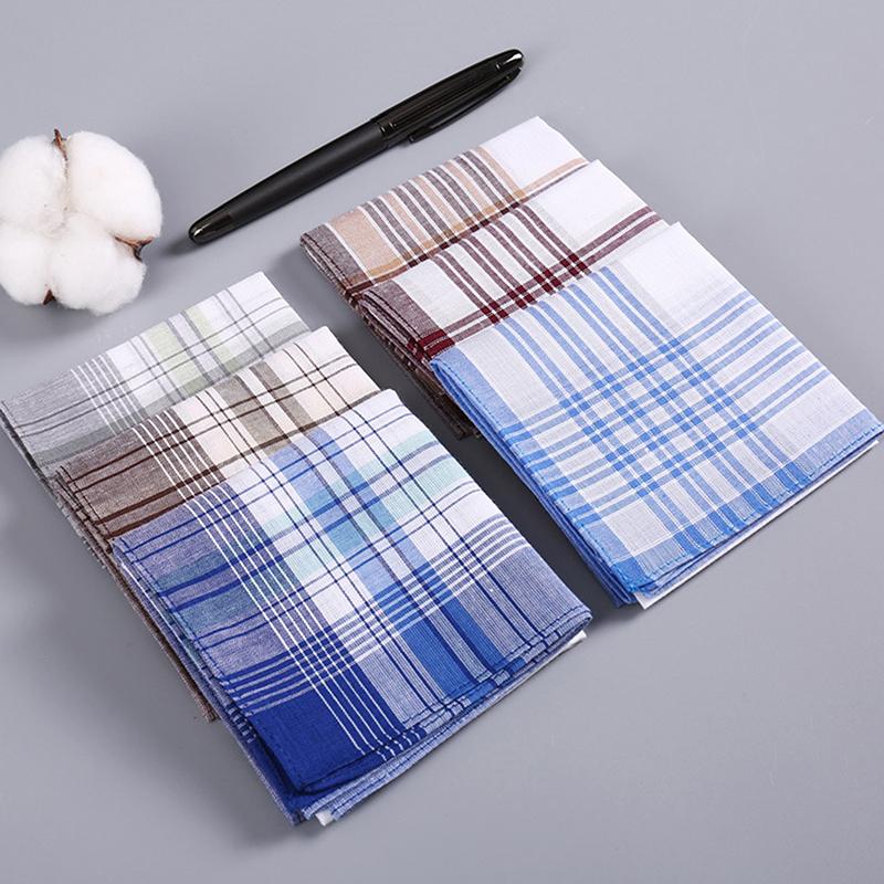 40X40Cm Cotton Handkerchief Towel For Adult Big Square Bandanas Multiple Use Face Towel Men Sweat Wipe Cloth 40X40Cm