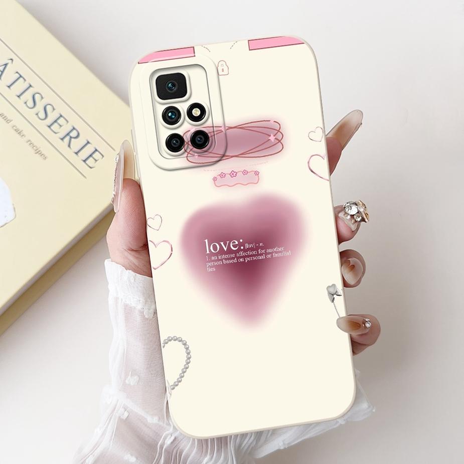 For Xiaomi Redmi 10 Case New Fashion Candy Painted Cover Soft TPU Phone Case For Redmi 10 Prime Redmi10 2022 Fundas 6.5'' Bumper