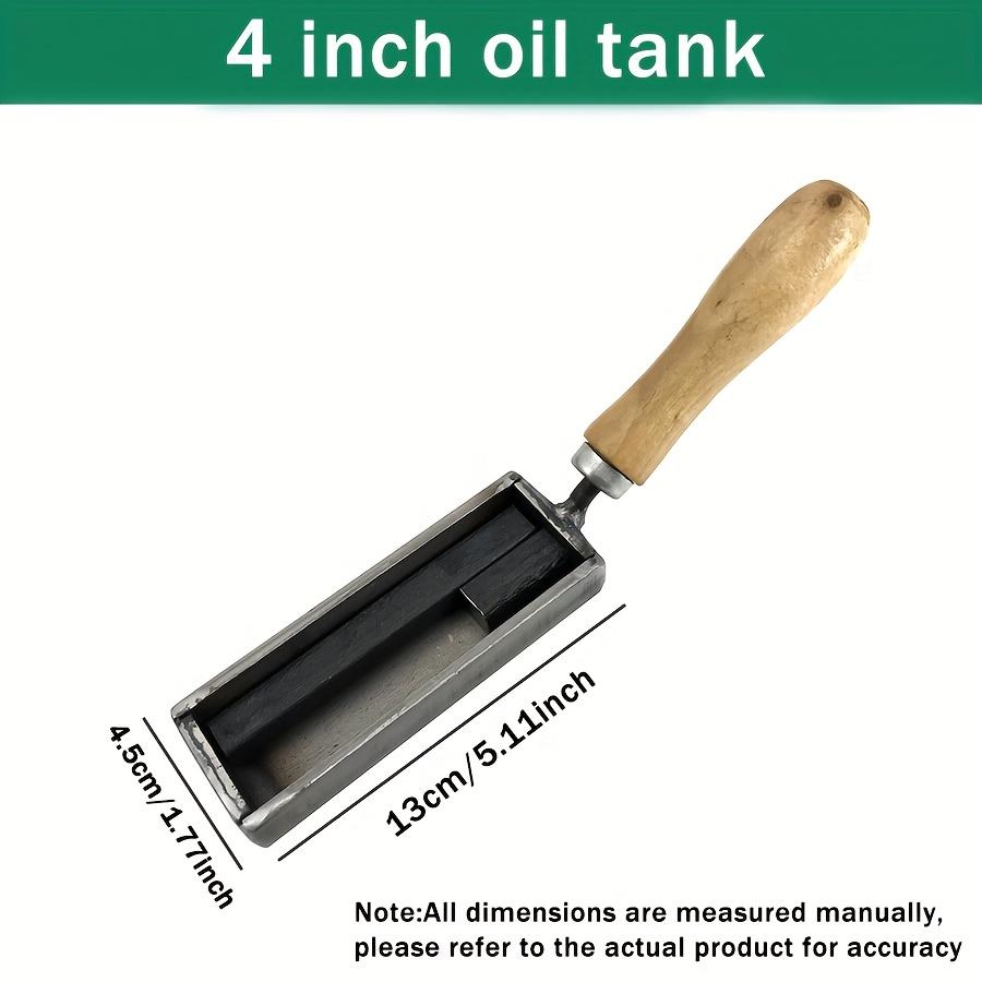 

Винтажная деревянная ручка паз для масла золотистая полоса серебристая полоса форма для изготовления ювелирных изделий паз для масла плавить металлы железный паз золотой инструмент для ковки