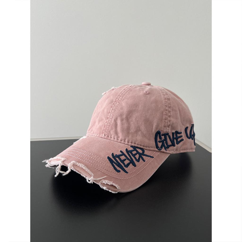 Classic Denim Baseball Cap With Embroidered Letters For Casual Summer Style