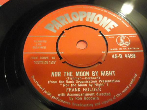 

7-дюймовая пластинка ФРЭНК ХОЛДЕР - Ночью и луна 45R4459 Parlophone 1958 UK Джаз Б/У