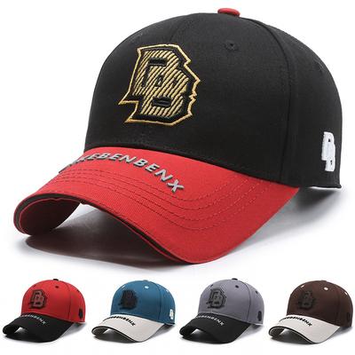 New Embroidery Ball Baseball Cap Sports Sunscreen Men's and Women's Sun Hats Breathable Versatile Casual Duck Tongue