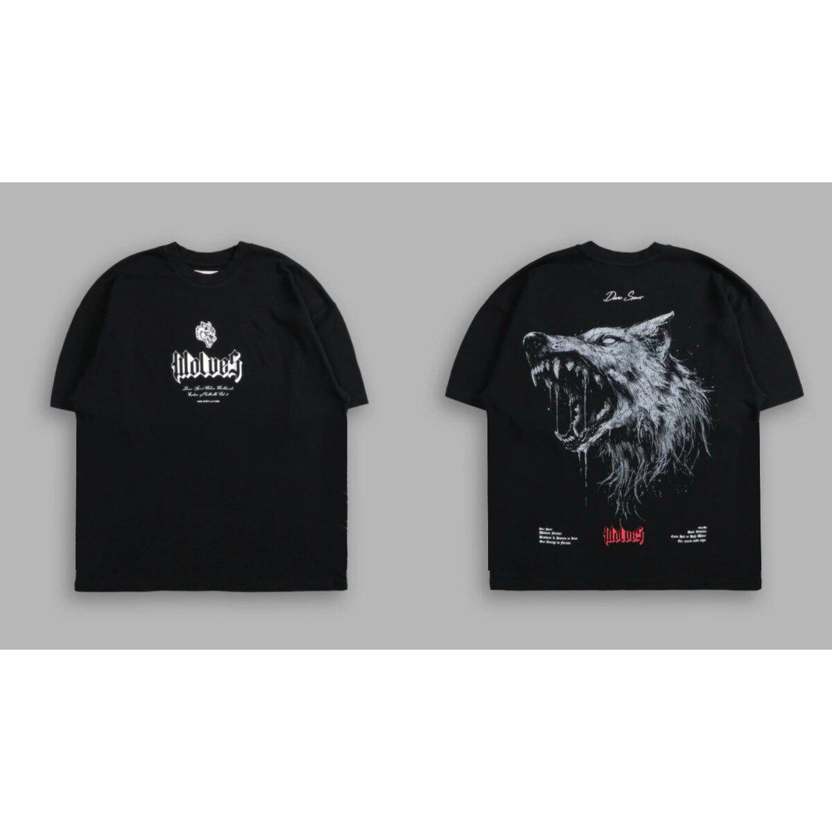 

New DARCSPORT Wolf Head Bushido Short Sleeve Men s and Women s Oversized Yk2 American Sports and Leisure Loose Printed Cotton T-shirt XXXL помаранчевий