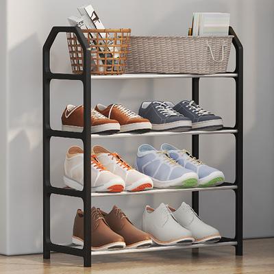 4-Layer Multifunctional Storage Shoe Rack, Easy Assembly Of Multi-Layer Shoe Rack, Suitable For Families, Dormitories, Apartment