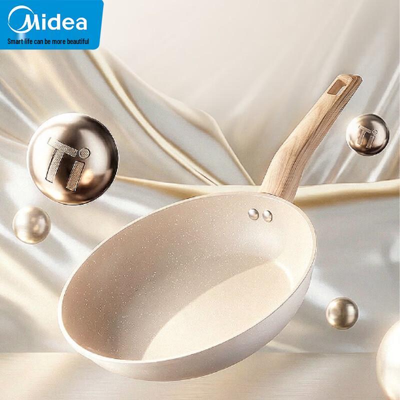 Midea 24cm Titanium Non-stick Wok