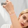 Adjustable Friendship Bracelet Bow Braided String Rope Handcrafted Fashionable Wrist