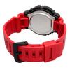 Casio CASIO Sports Gear Digital Men's Watch with 60 Lap Memory Function WS-1400H-4AV Overseas Model Black x Red