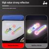 Reflective Decal for Vehicles: Waterproof Night Safety Sticker for Cars, Motorcycles, Helmets, and Bicycles