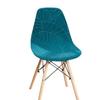 New Leaf Waterproof Shell Chair Cover Solid Color Jacquard No Armrests Chair Cover Heterosexual Dustproof Chair Cover