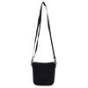 Casual Versatile Brand Logo Fabric Shoulder Crossbody Bag Women Bags Basic-Black 192348121-1