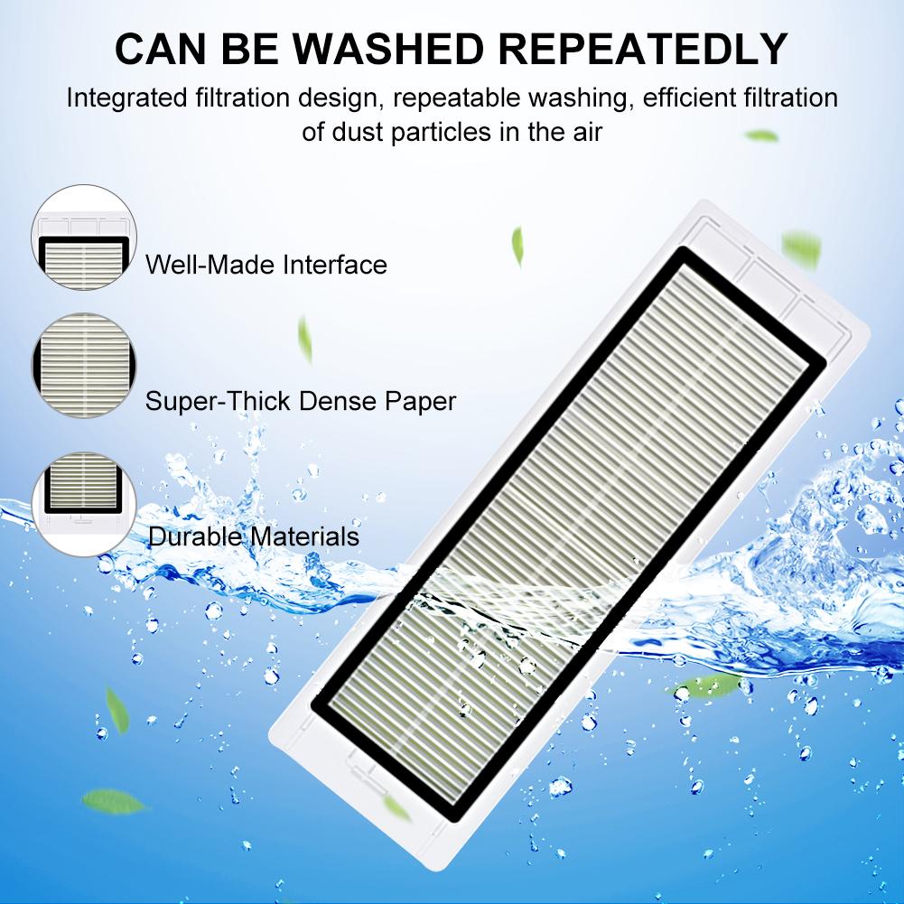 Buy Brushes HEPA Filters Kits For Xiaomi Roborock S5 S50 S55 S60 S65