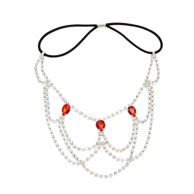 European & American Summer Multi-layer Rhinestone Thigh & Body Chain