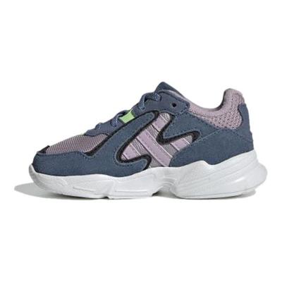 Originals Yung-96 Chasm El I Comfortable Versatile Breathable Low-Top Walking Shoes Baby Sneaker Gray EE7563