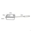 Campfire Popcorn Popper,Popcorn Maker Portable with Wooden Handle Nonstick Cooking Pot Grill Pan for